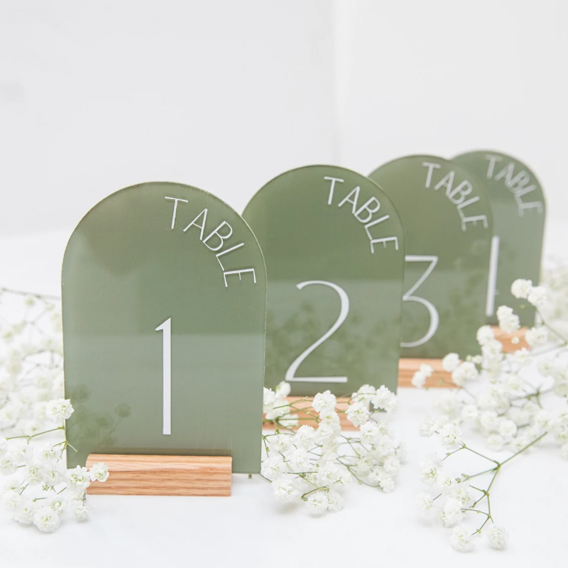 Numéros de Table de Mariage en - Table Number Gold avis et prix