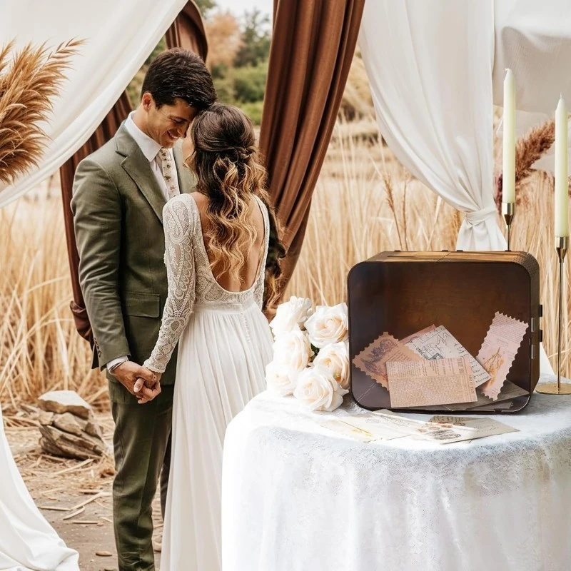 Boîte à cartes de mariage en b - Wedding Card Box avis et prix