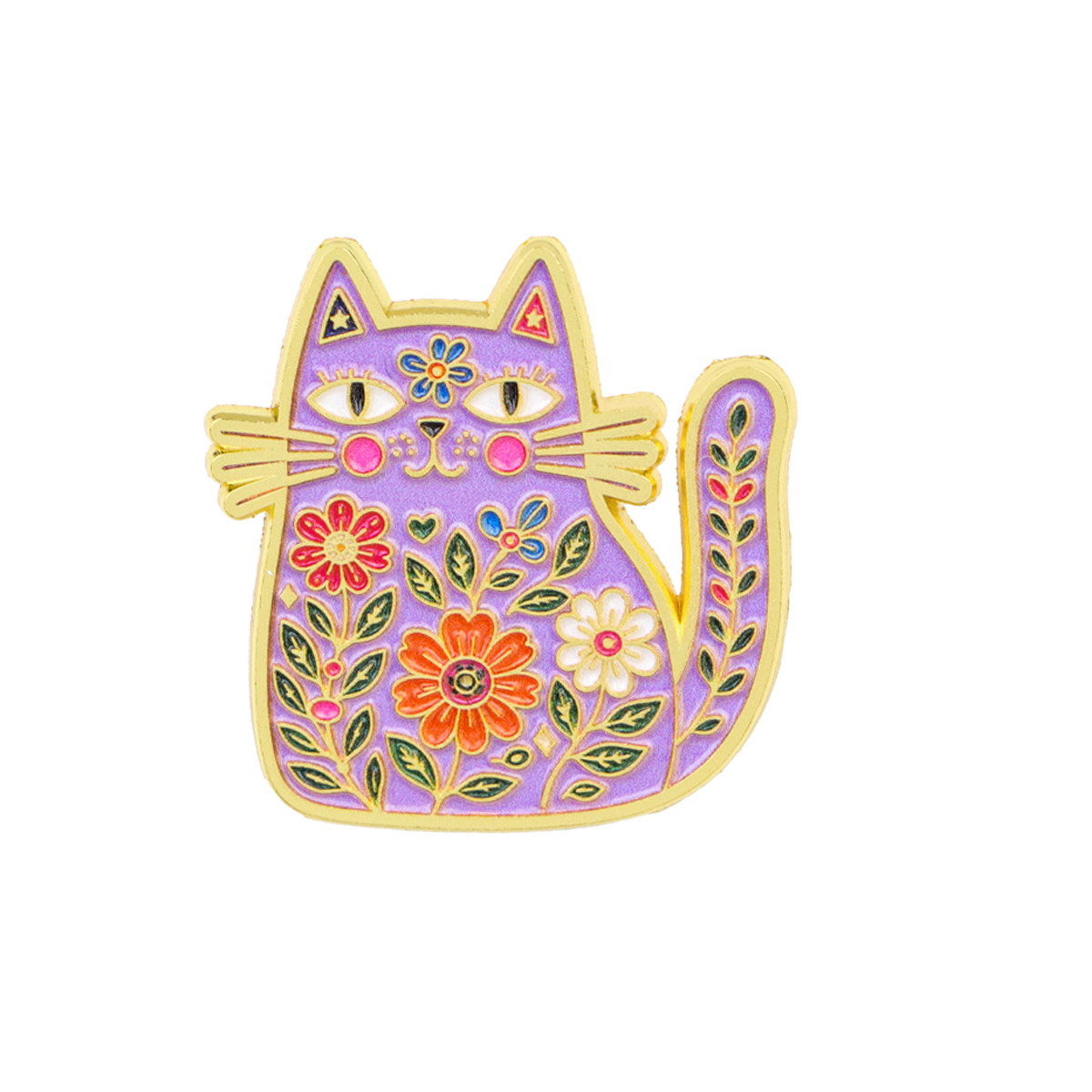 Broche en émail motif floral e - Good Floral & Wedding Decor Supply Photos avis et prix