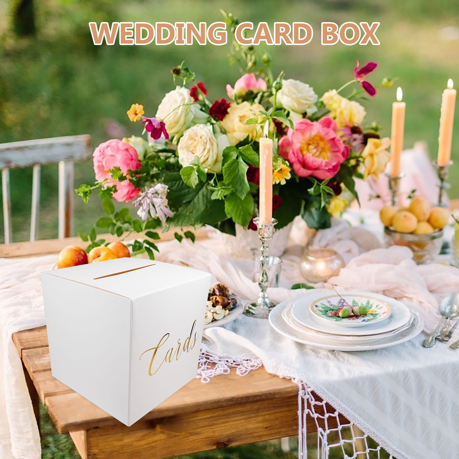 1 ensemble de boîtes à cartes  - Wedding Card Box avis et prix