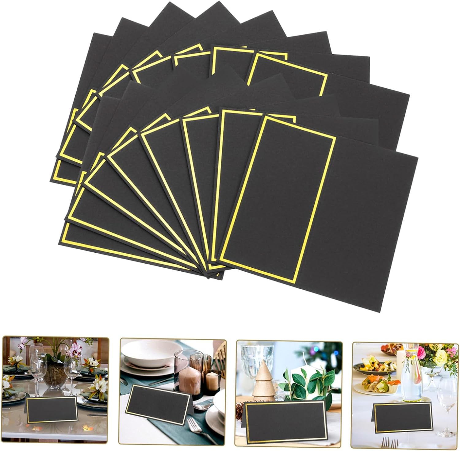 Carte de Place avec nom en or  - Table Number Gold avis et prix